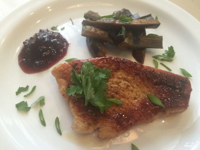 Рецепт стейка из грудки индейки