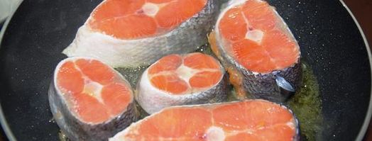 стейк из кижуча в соке красного апельсина. Шаг 8