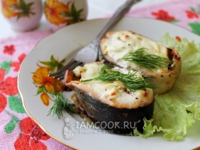 Рецепт стейка из семги в духовке