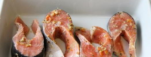 стейк из семги в духовке. Шаг 9