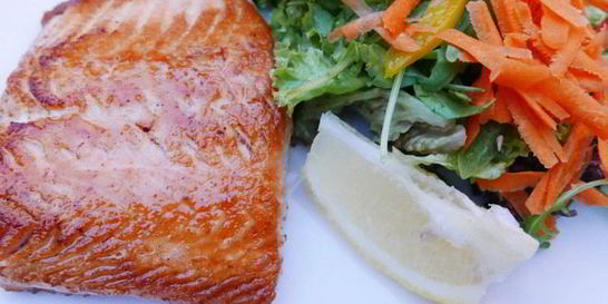 Стейк из семги