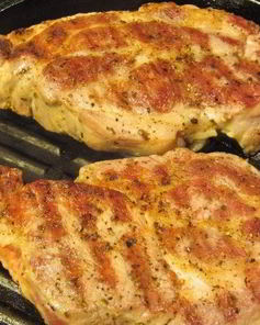 Стейк из шейки свинины