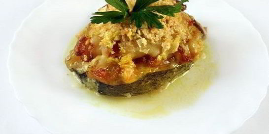 Стейк из трески