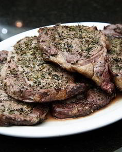 Стейк на решетке