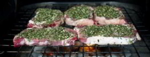 стейк на решетке. Шаг 9