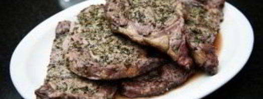 стейк на решетке. Шаг 10