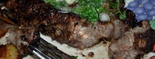 стейк на сковороде. Шаг 5