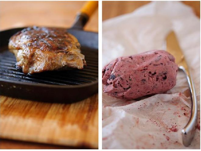 Рецепт стейка портерхаус с маслом из красного вина