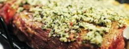 стейк рибай с розмарином, тимьяном и чесноком. Шаг 4