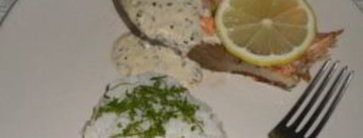 стейк семги под сливочным соусом. Шаг 6