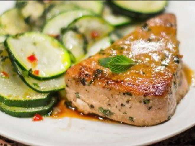 Рецепт стейков из тунца по-маррокански