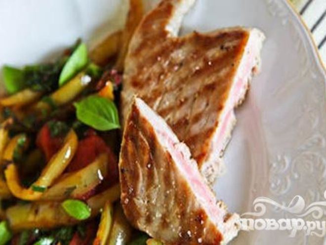 Рецепт стейков из тунца