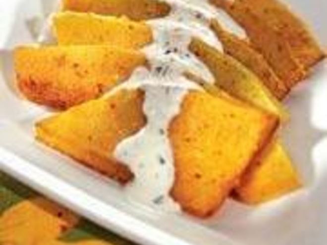 Рецепт стейков из тыквы