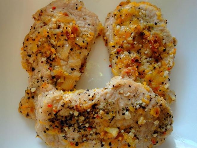 Рецепт свиных стейков шашлык