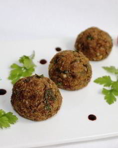 Баклажановые тефтели