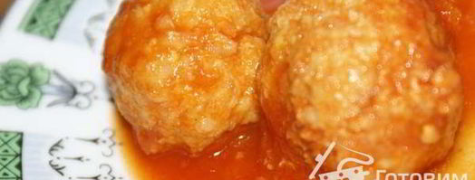 детские тефтельки фрикадельки в томатном соусе. Шаг 4
