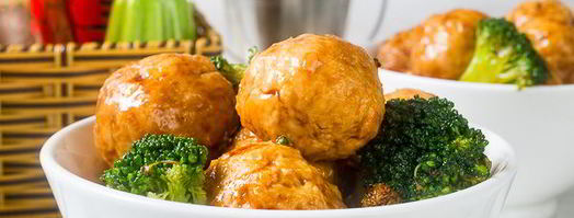 куриные тефтели с брокколи в китайском стиле. Шаг 9