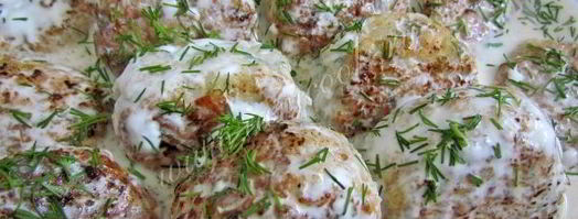 куриные тефтели с цукини и рисом. Шаг 10