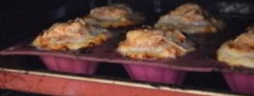 куриные тефтельки в картофельных корзиночках. Шаг 7