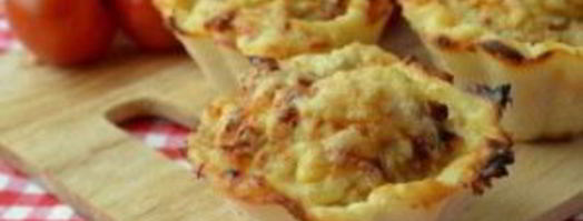 куриные тефтельки в картофельных корзиночках. Шаг 8