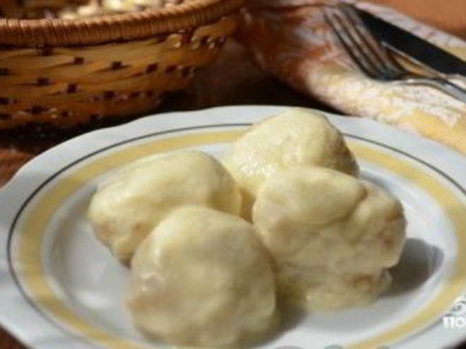 Рецепт рыбных тефтелей в соусе