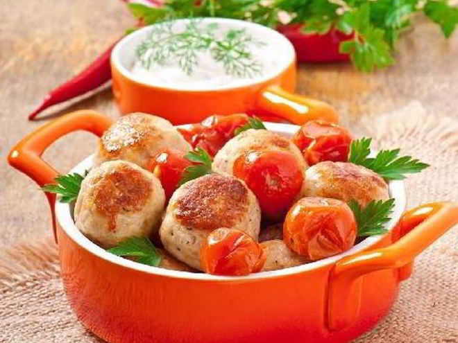 Рецепт сочных куриных тефтелей