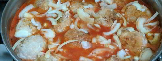 спагетти с тефтелями в томатном соусе. Шаг 15