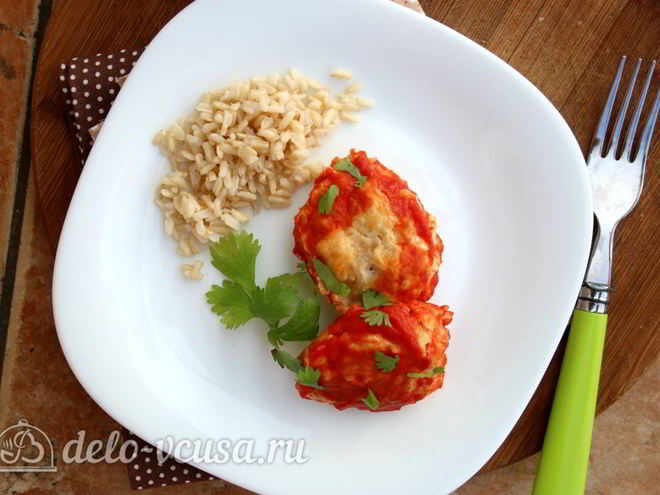 Рецепт тефтелей из индейки с рисом