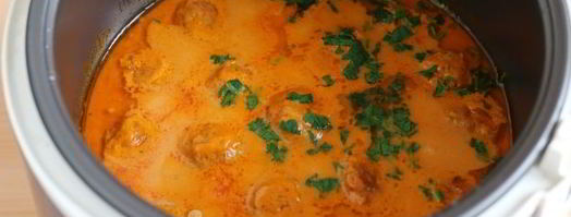 тефтели из индейки в мультиварке. Шаг 17