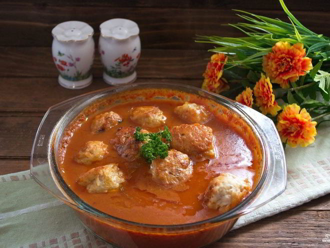 Рецепт тефтелей куриных