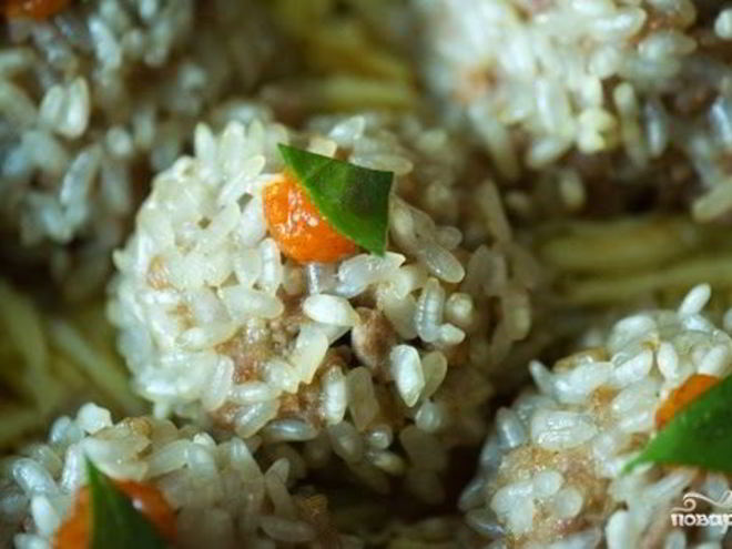 Рецепт тефтелей на пару