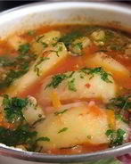 Тефтели с картошкой