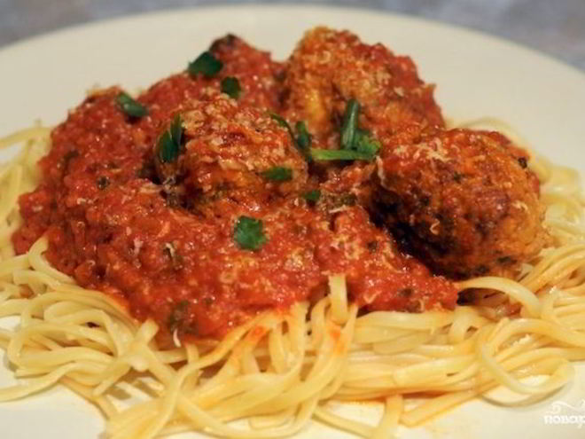 Рецепт тефтелей с подливкой