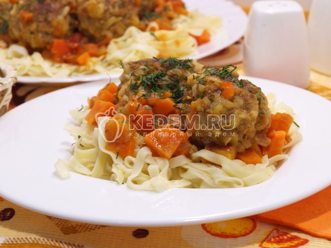 Рецепт тефтелей с подливой