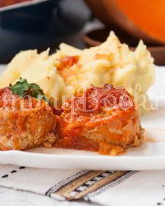 Тефтели с тыквой