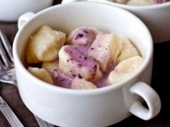 Рецепт ленивых творожных вареников к завтраку