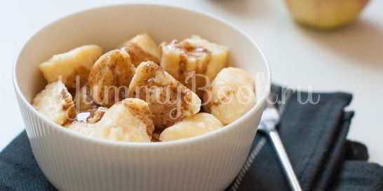 Ленивые вареники с кукурузной мукой