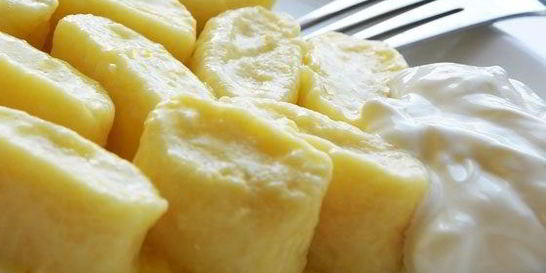 Ленивые вареники в пароварке