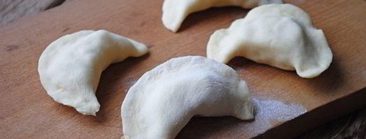 пышные украинские вареники на пару. Шаг 17