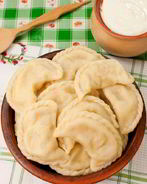 Тесто на вареники с картошкой