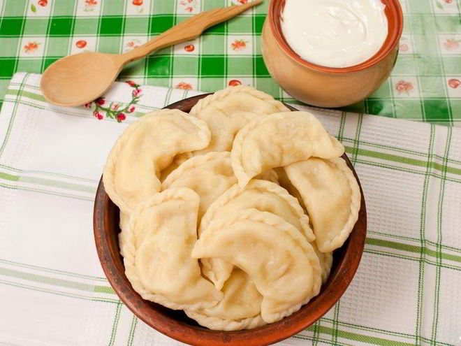 Рецепт теста на вареники с картошкой