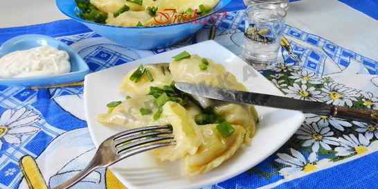 Вареники на пару в пароварке