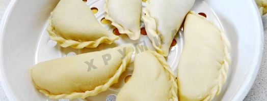 вареники на пару в пароварке. Шаг 16