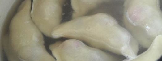 вареники постные с вишней из заварного теста. Шаг 6