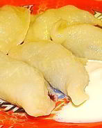 Вареники с черникой из теста на кефире