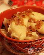 Вареники с грибами