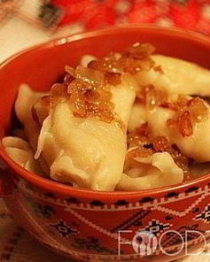 Вареники с грибами