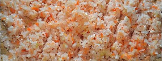 вареники с капустой и салом. Шаг 3