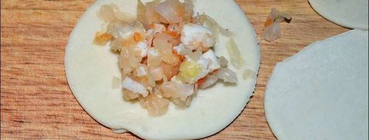 вареники с капустой и салом. Шаг 5