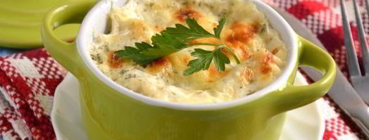 вареники с картофелем, запеченные под сырной корочкой. Шаг 9